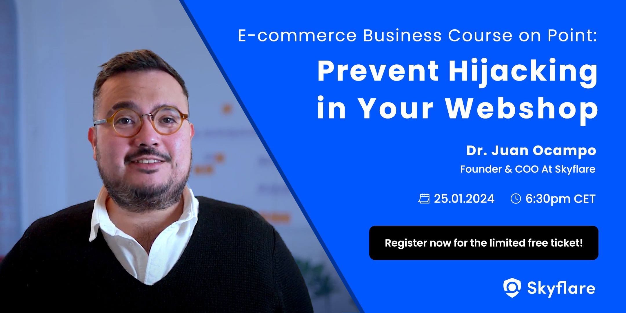 E-commerce Business Course on Point: Prevent Hijacking in Your Webshop