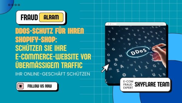 DDoS-Schutz für Ihren Shopify-Shop: Schützen Sie Ihre E-Commerce-Website vor übermäßigem Traffic